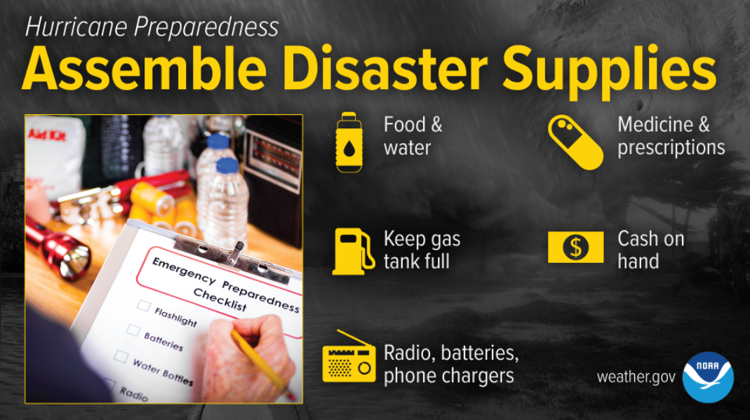 Hurricane Preparedness Week 2022 Disaster Supplies JB Weather