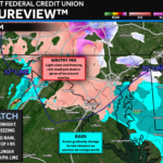 Wintry Mix Possible Early Tuesday AM
