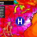 Long Range: Major Heat Wave May Build Toward the July 4th Holiday